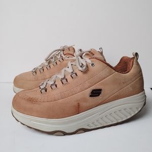Skechers Shape Ups Stone Brown Womens Size #9.5